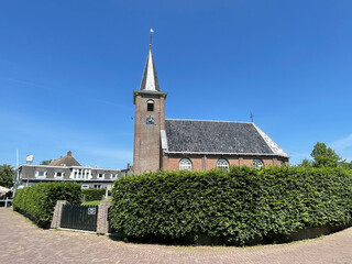 Fototapeta na wymiar Church in Earnewald