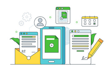 Organization storage of online documentation