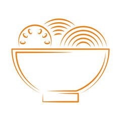 noodles bowl icon
