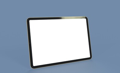 pc  tablet computer  ipad with blank 3d © vegefox.com