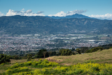 landscape with mountains
