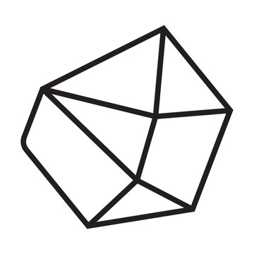 recommend clip art: Coal line art vector icon for apps and websites