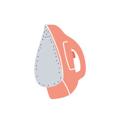 electric iron for ironing clothes. Household items for cleaning and washing