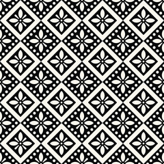 Abstract geometric seamless background. Black and white texture.monochrome pattern.