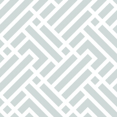 Vector seamless pattern, geometric background Gray and white