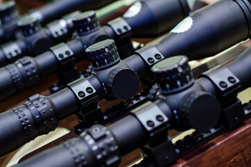 Telescopic sight for sale in the store.