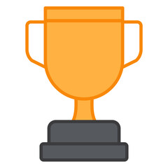 An icon design of award trophy cup