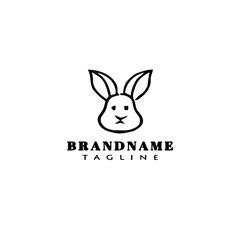 kangaroo logo template icon vector illustration