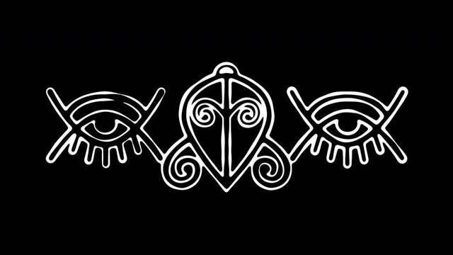 Adinkra Symbols - Kojo Baiden & Odo Nnyew Fie Kwan