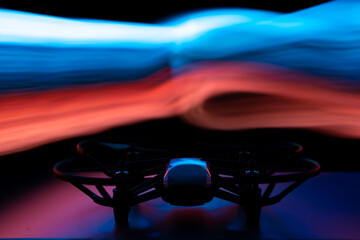 Drone Technology, UAV background. This technology will be soon used not only for aerial shot but...