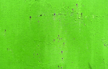 Green paint on wall. Abstract background