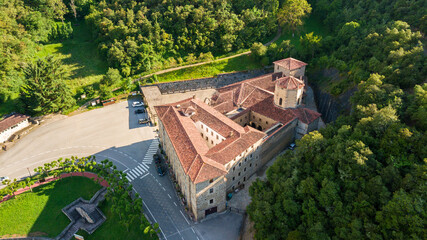 views of santo toribio de liebana church, Spain