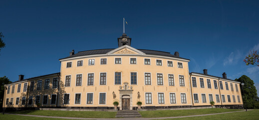 West wing of the Ulriksdals castle in Stockholm