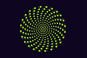 Op Art style illustration