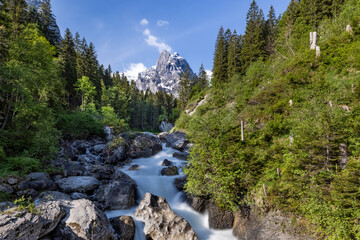 Swiss Alps Mountain Scenery