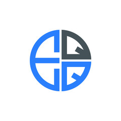 EQQ logo EQQ icon EQQ vector EQQ monogram EQQ letter EQQ minimalist EQQ triangle EQQ hexagon Circle Unique modern flat abstract logo design 
