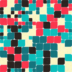 Abstract Geometric Pattern generative computational art illustration