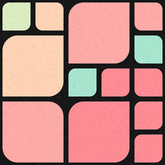 Abstract Geometric Pattern generative computational art illustration