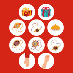 Raksha bandhan icon group