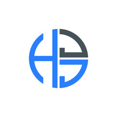 Obraz premium HJJ logo HJJ icon HJJ vector HJJ monogram HJJ letter HJJ minimalist HJJ triangle HJJ hexagon Circle Unique modern flat abstract logo design 