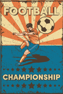 soccer championship poster