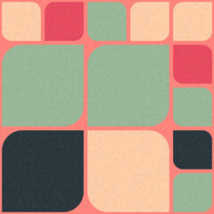 Fototapeta premium Abstract Geometric Pattern generative computational art illustration