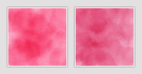 Fototapeta premium Abstract watercolor textures isolated backgrounds design. Wet square vector paint art for banner, cards, background paper design.