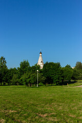 Obraz premium Minsk, Belarus - 07 09 2020: Temple-memorial in honor of All Saints. Orthodox church.