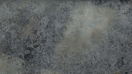 Close up of a gray and old granite surface