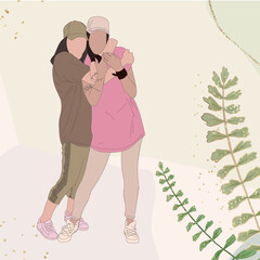 Friends Illustration