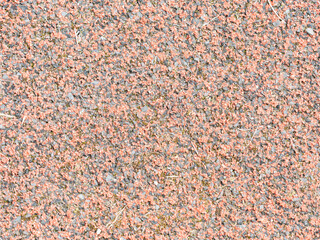 Closeup of the red stadium running track