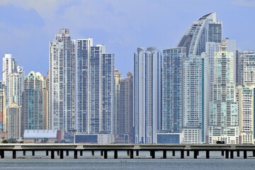 Obraz na płótnie Canvas Skyline von Panama City