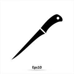 Knife icon. Vector illustration. Eps10