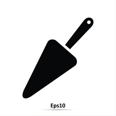 Cake server icon. Vector illustration