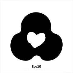 Cookies icon. Vector Illustration. Eps10