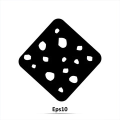 Cookies icon. Vector Illustration. Eps10