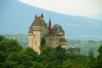Château de Menthon Saint-Bernard, Haute-Savoie, France