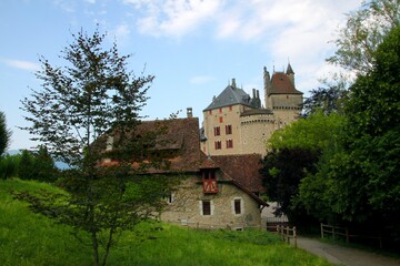 Château de Menthon Saint-Bernard, Haute-Savoie, France