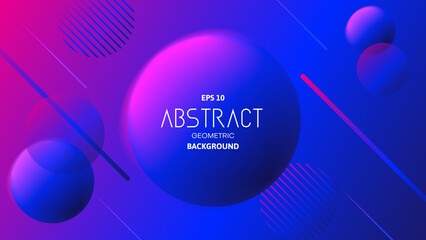 gradient background with pink and blue