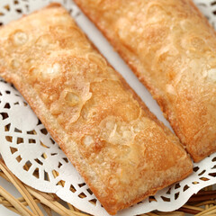 pineapple Pie on white background