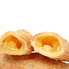 pineapple Pie on white background