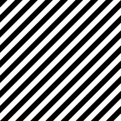 Black and white striped diagonal seamless pattern.