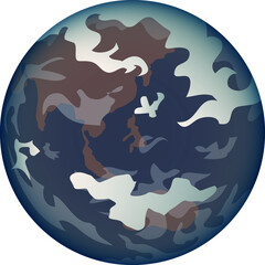 Earth vector icon