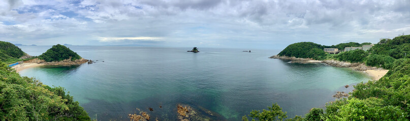Matsushima near Shinoshima, which is famous for its beautiful sunset