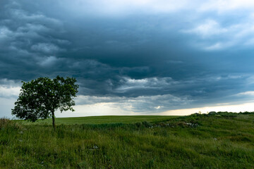 Paisaje de tormenta