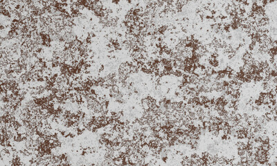 Abstract white and brown weathered wall background.