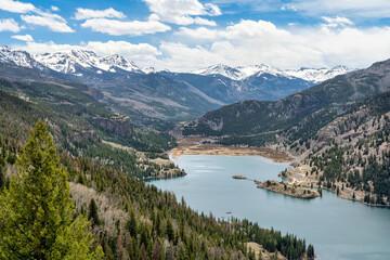 Fototapeta na wymiar Mountain scenery in Colorado