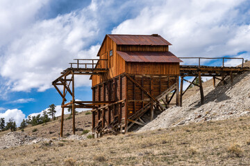 Abandoned mine in Colorado