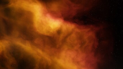 Space background with nebula and stars, nebula in deep space 3d render
