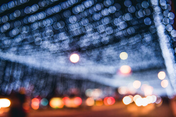 Bokeh light decorations